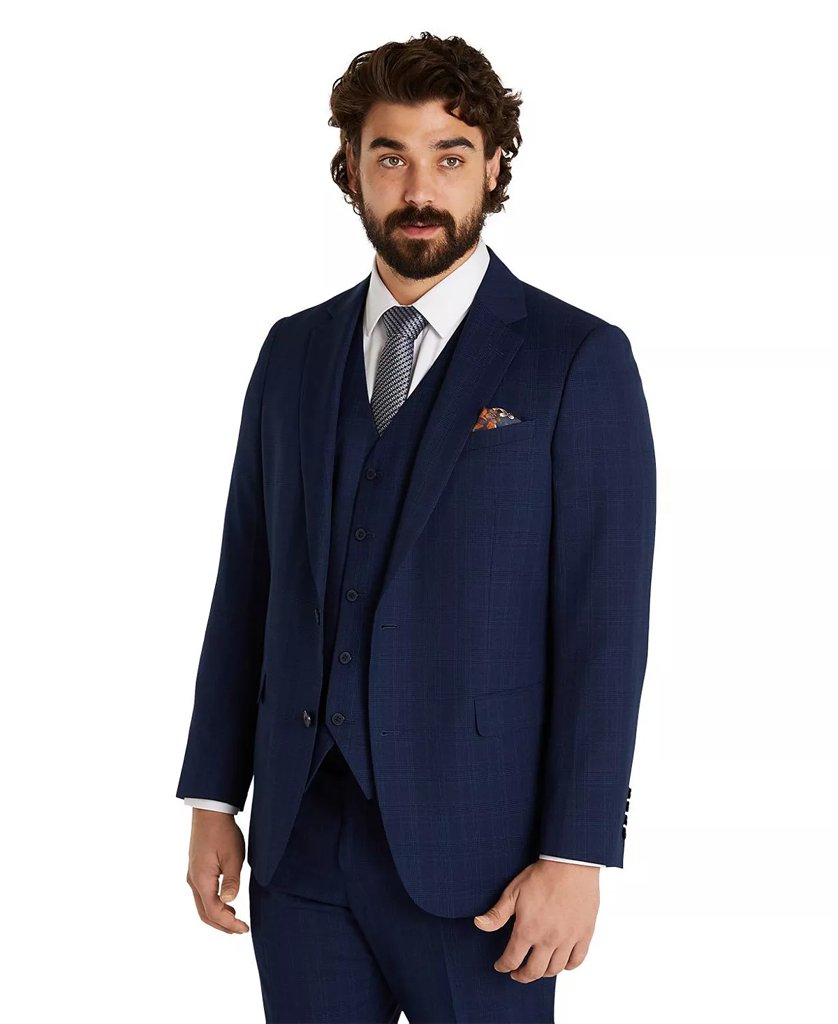 Пиджак от костюма Джонни Бигга Big - Tall Raymond на 2 пуговицах 30290₽