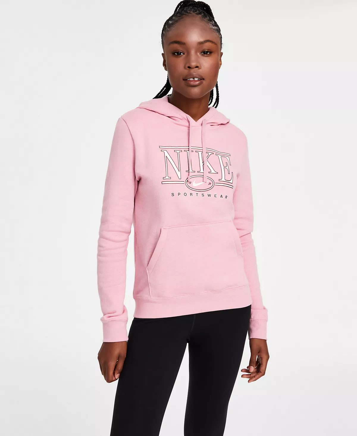 Женская клубная флисовая толстовка Nike Sportswear с графическим принтом