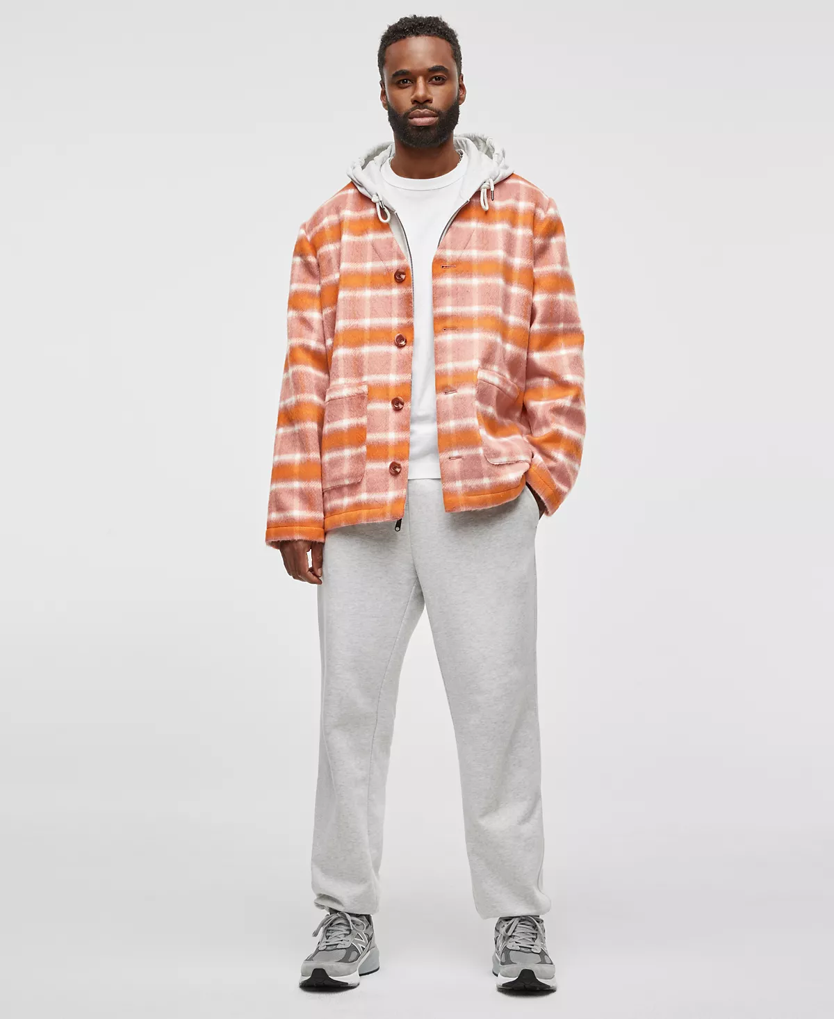 Модный мужской кардиган из ткани эксклюзивно в Macys 10190₽