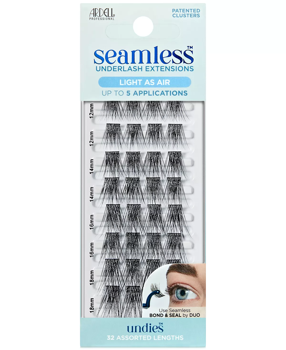 Бесшовное наращивание накладных ресниц Ardell Легкое Как воздух Пополнение объема накладных ресниц 1690₽