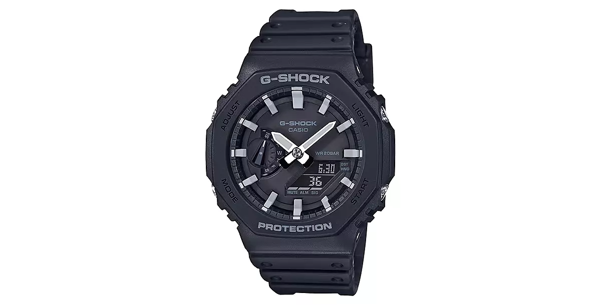 Мужские часы G-Shock из черной смолы, 45,4 мм