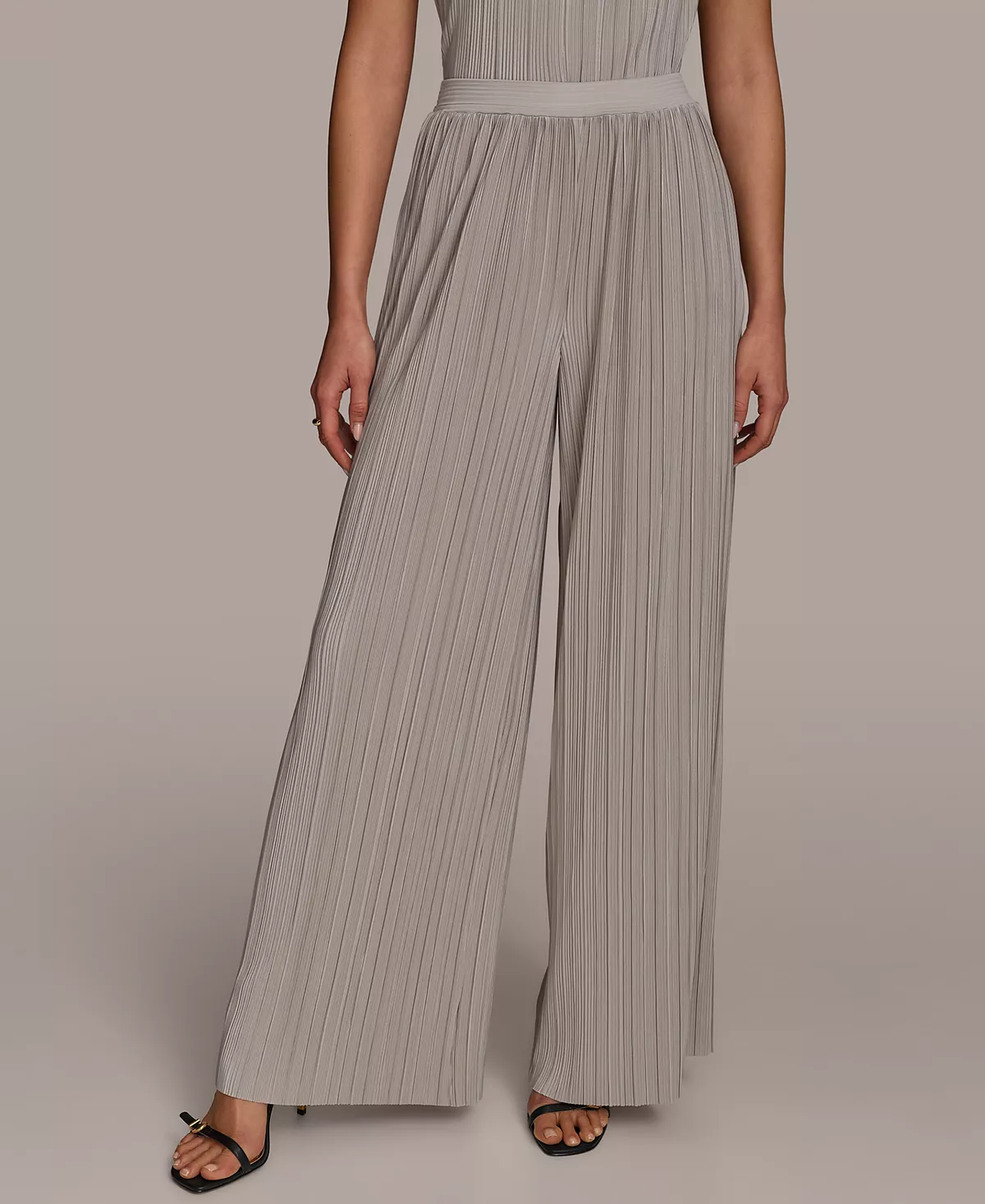 Женские облегающие брюки Donna Karan New York из плиссе