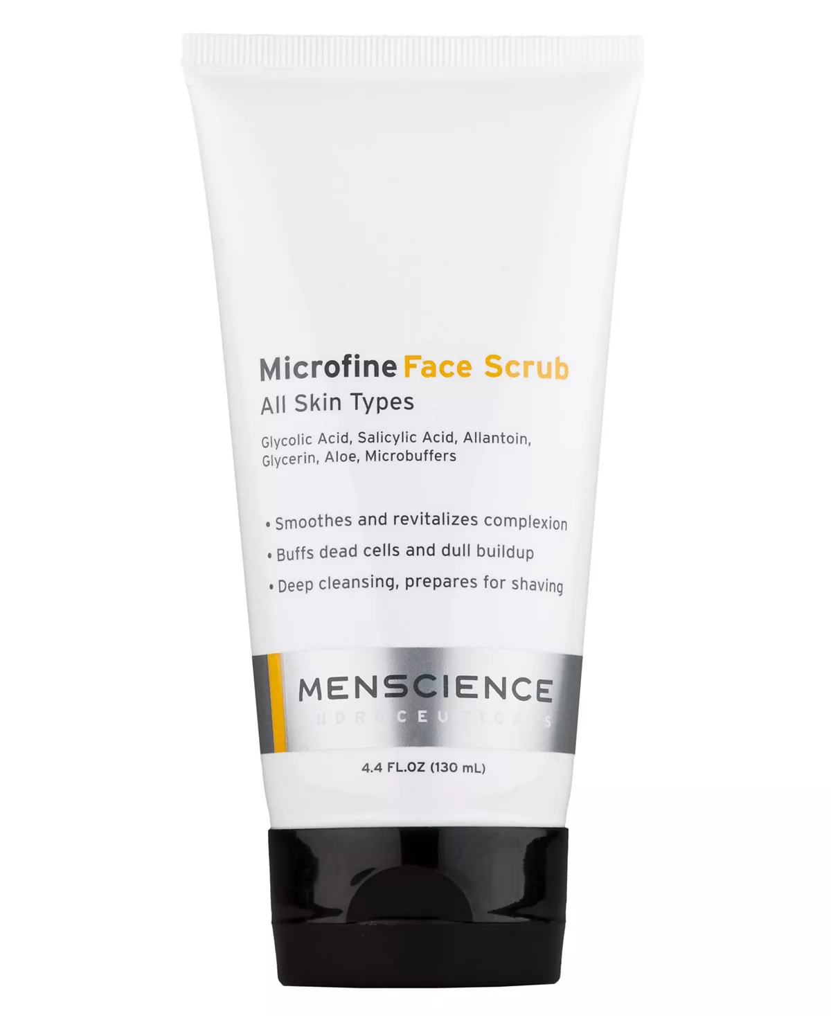 Скраб для лица MENSCIENCE Microfine Face Scrub для мужчин, 4,4 жидких унции
