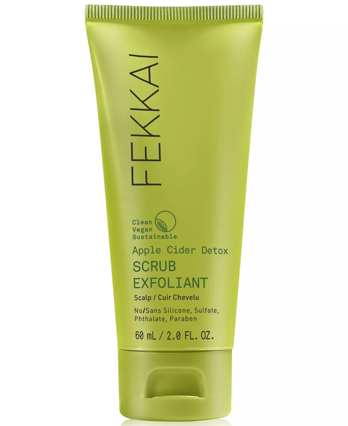 Детокс-скраб из яблочного сидра Феккай, 2 унции.