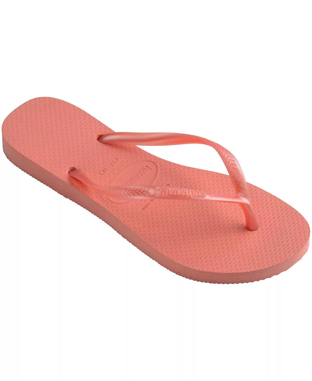 Женские тонкие сандалии Havaianas с персиковой розой 5690₽