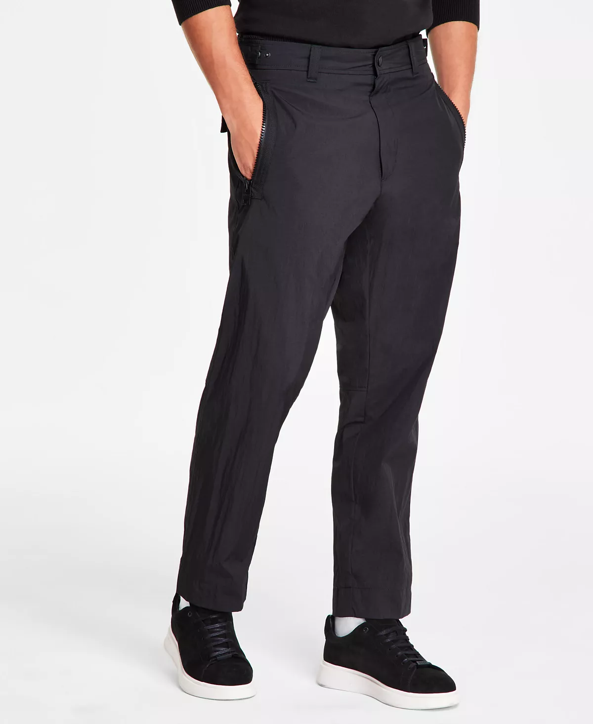 Мужские водоотталкивающие брюки Hugo Boss Geret с прямыми штанинами 16890₽