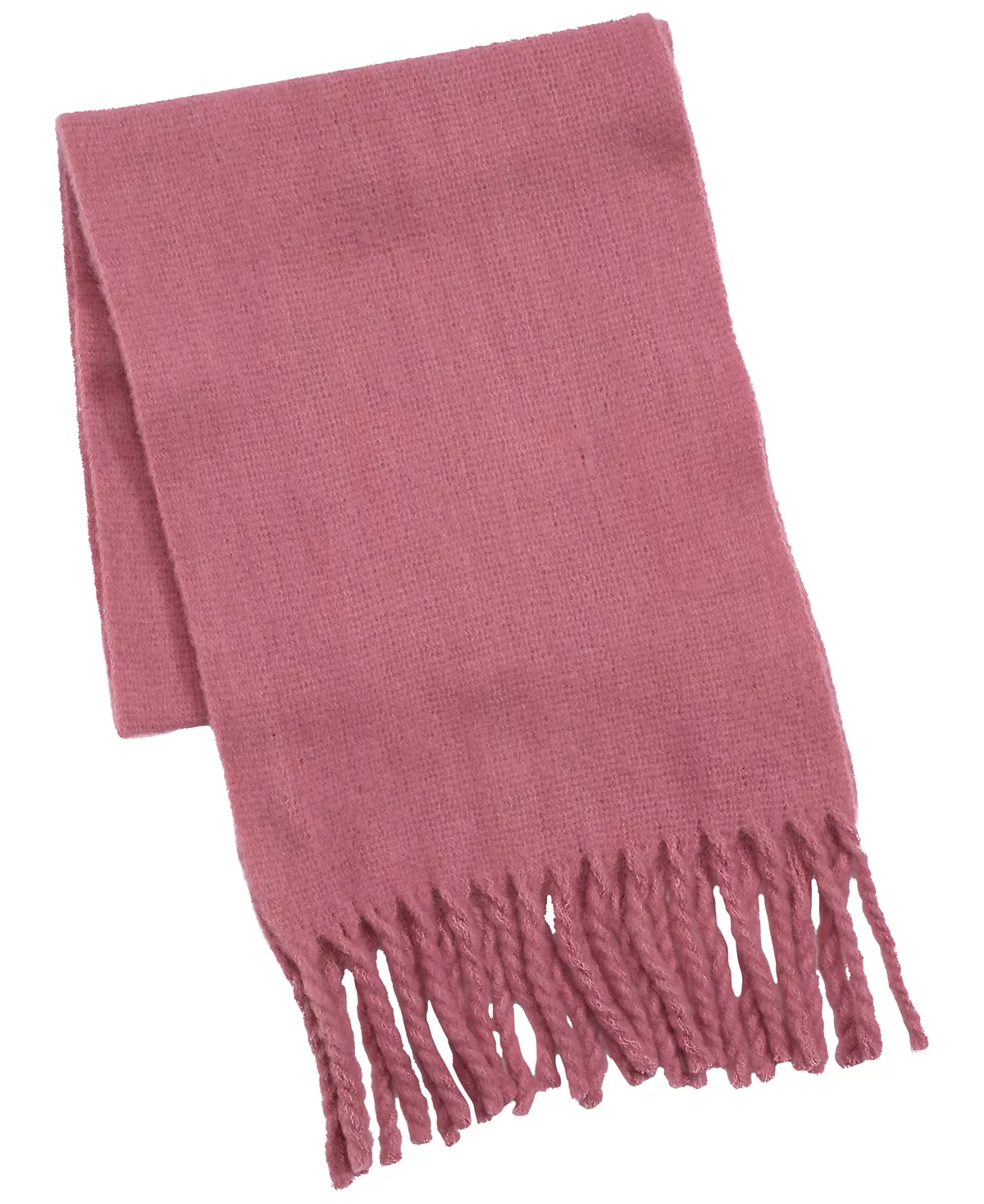 Шарф с бахромой из плюшевого букле Echo 23