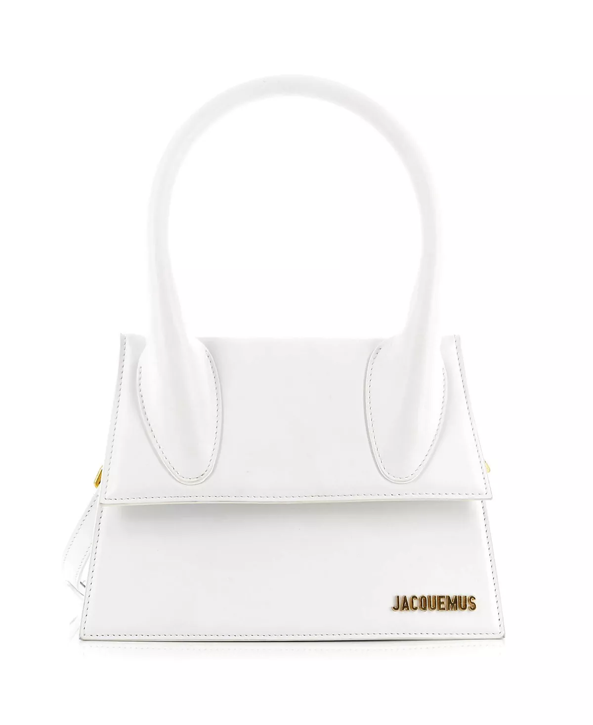 Большая кожаная сумка Le Grand Chiquito от Jacquemus, бывшая в употреблении