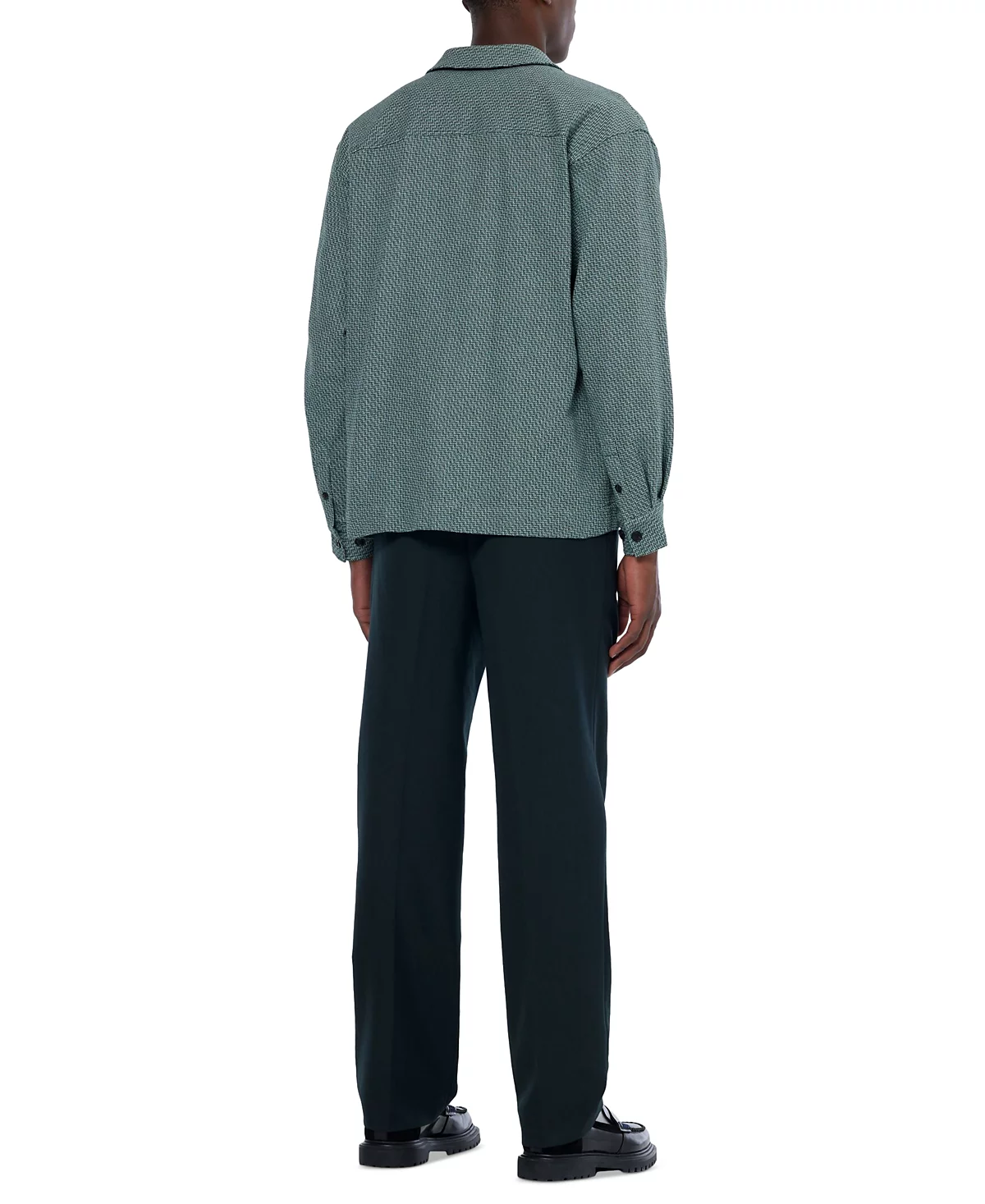 Мужская рубашка-жакет свободного кроя с текстурой SCOTCH - SODA от SCOTCH - SODA 17990₽