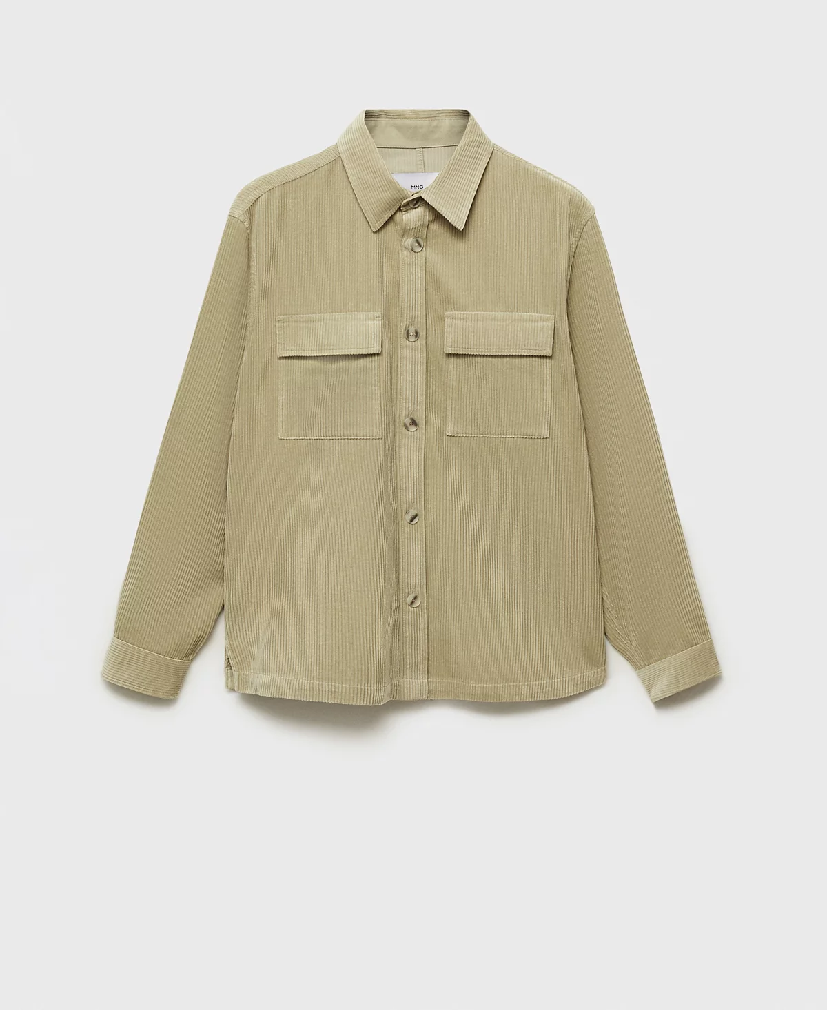 Мужская приталенная вельветовая верхняя рубашка MANGO Mango 15190₽