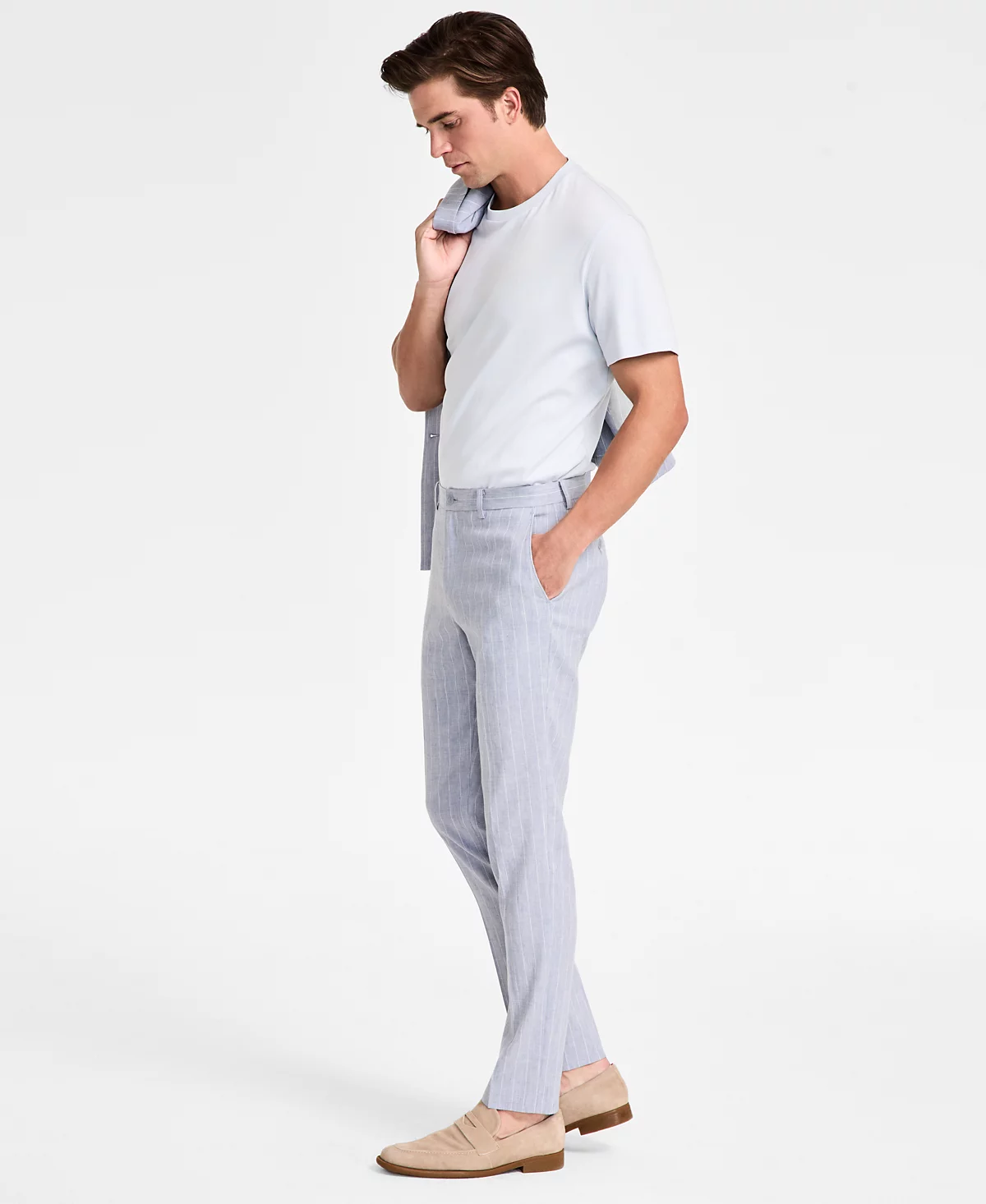 Calvin Klein Мужской приталенный двубортный костюм Calvin Klein Отделяет 18090₽