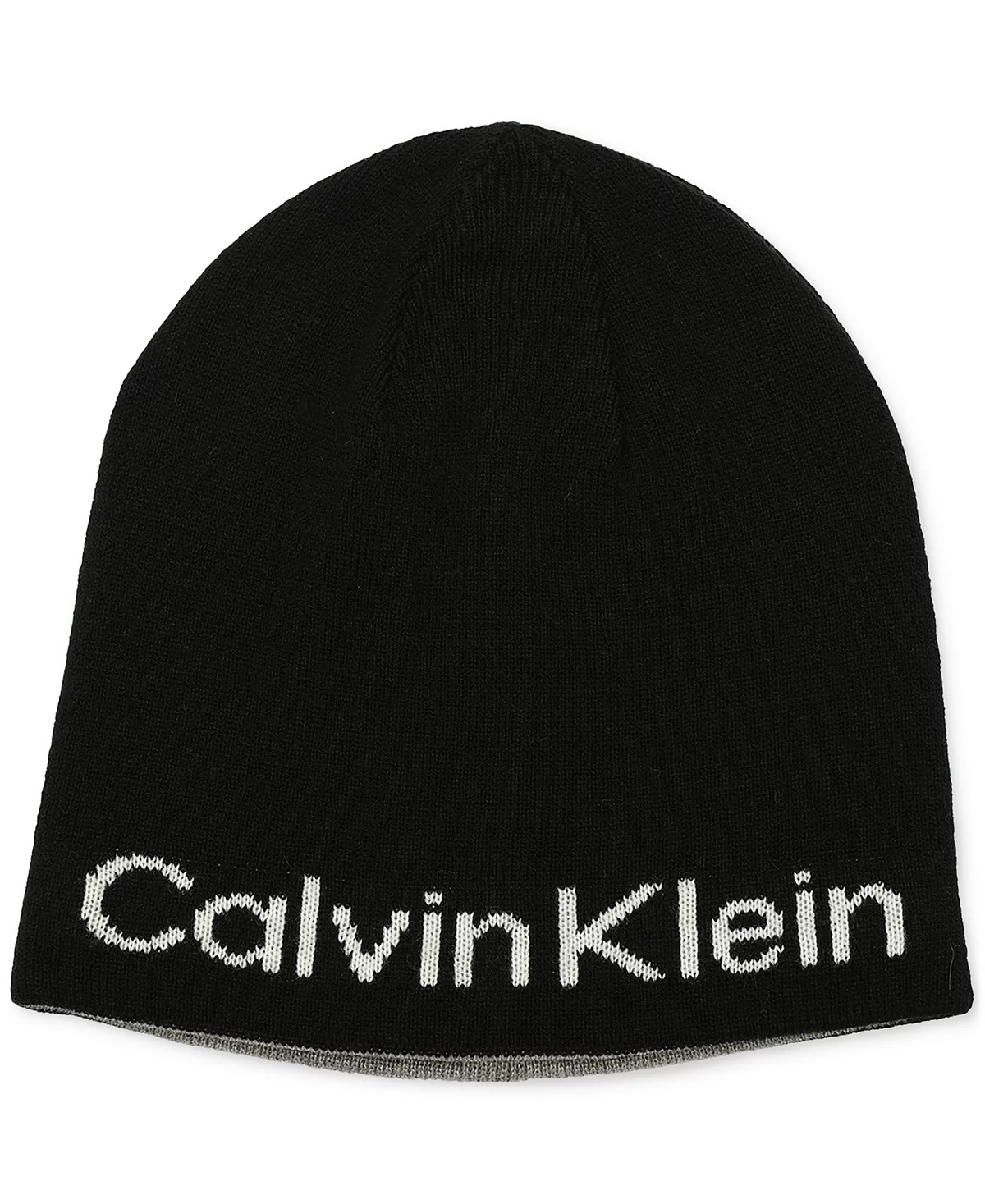 Calvin Klein Мужской комплект шарфа и шапочки с крупным логотипом Calvin Klein