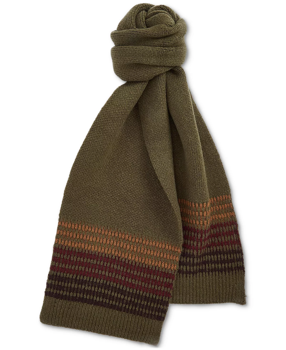 Barbour Barbour Mens Branton 2 шт Комплект шапочки и шарфа в полоску 17090₽