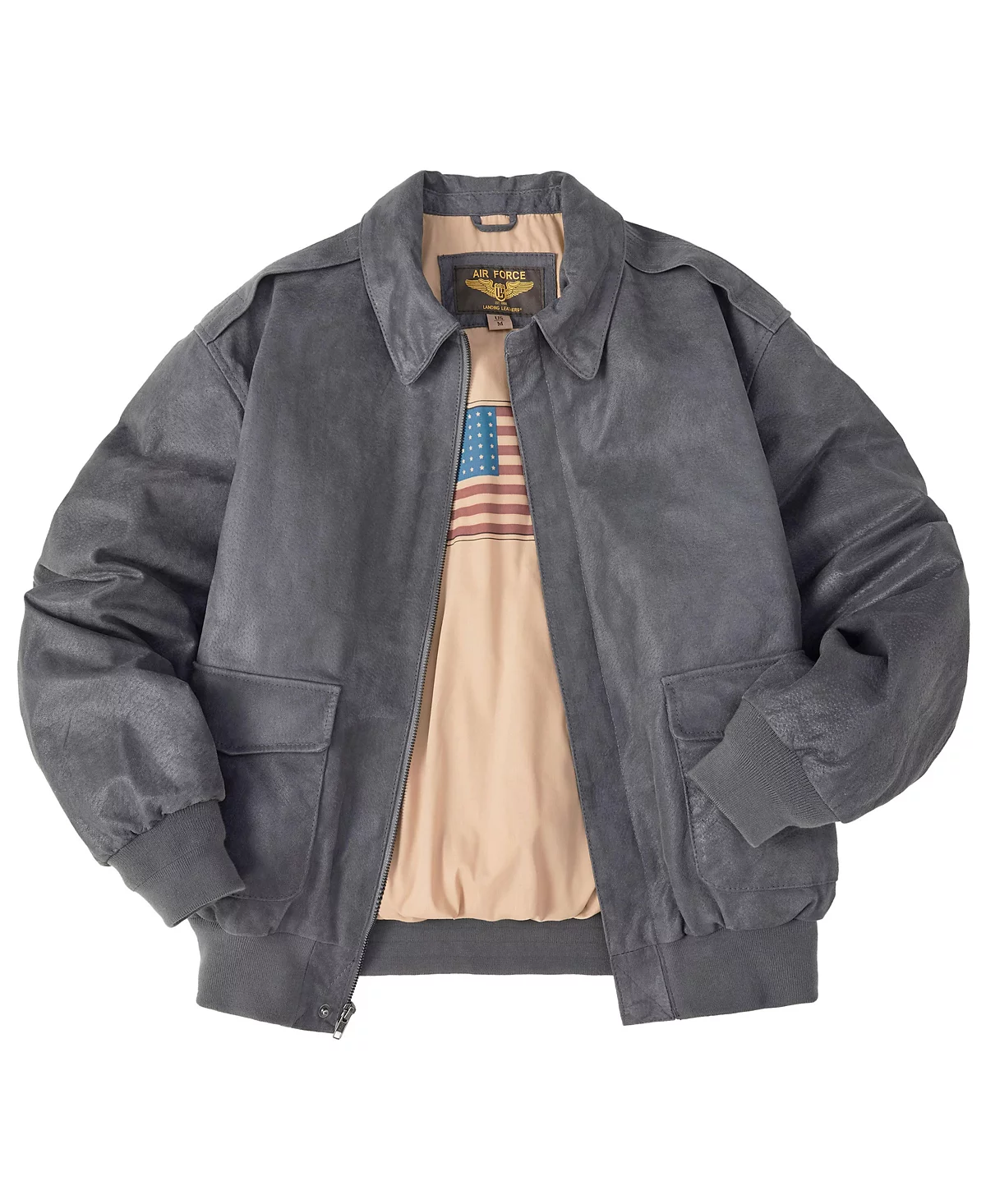 Десантная кожаная куртка Landing Leathers Мужская куртка-бомбер из потертой кожи A-2 47590₽