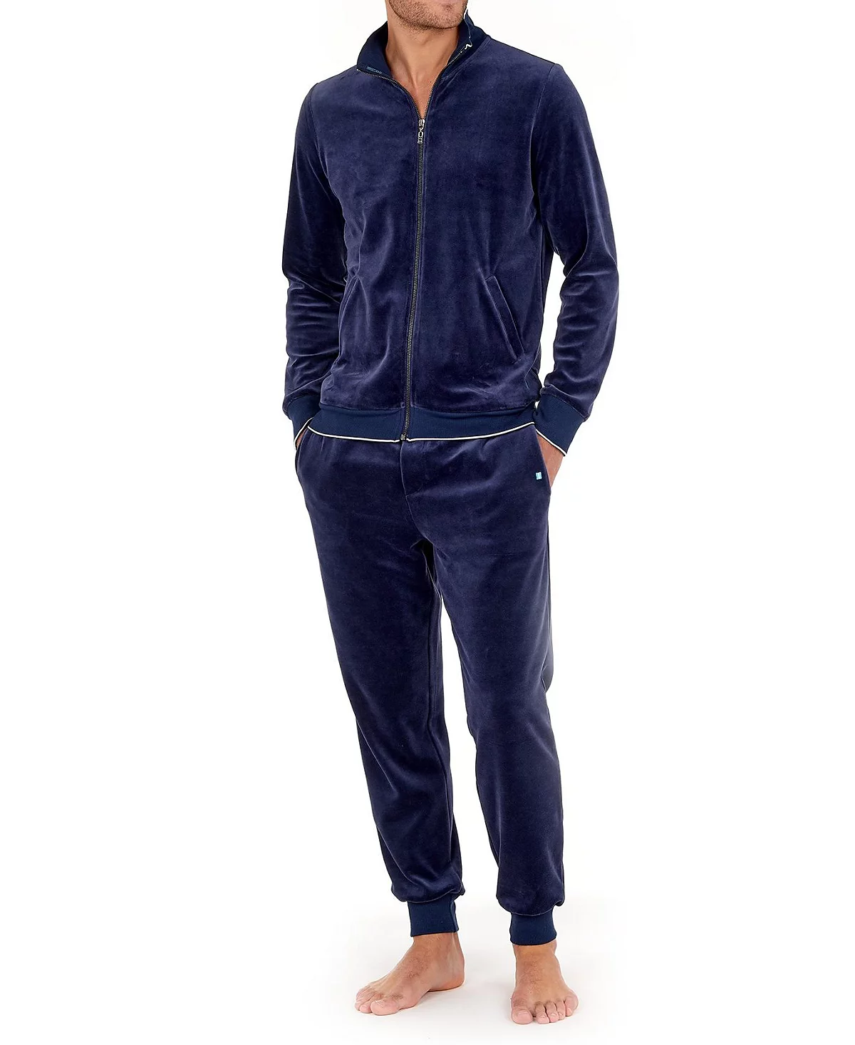 Мужские бархатные брюки из хлопка Catane от HOM USA