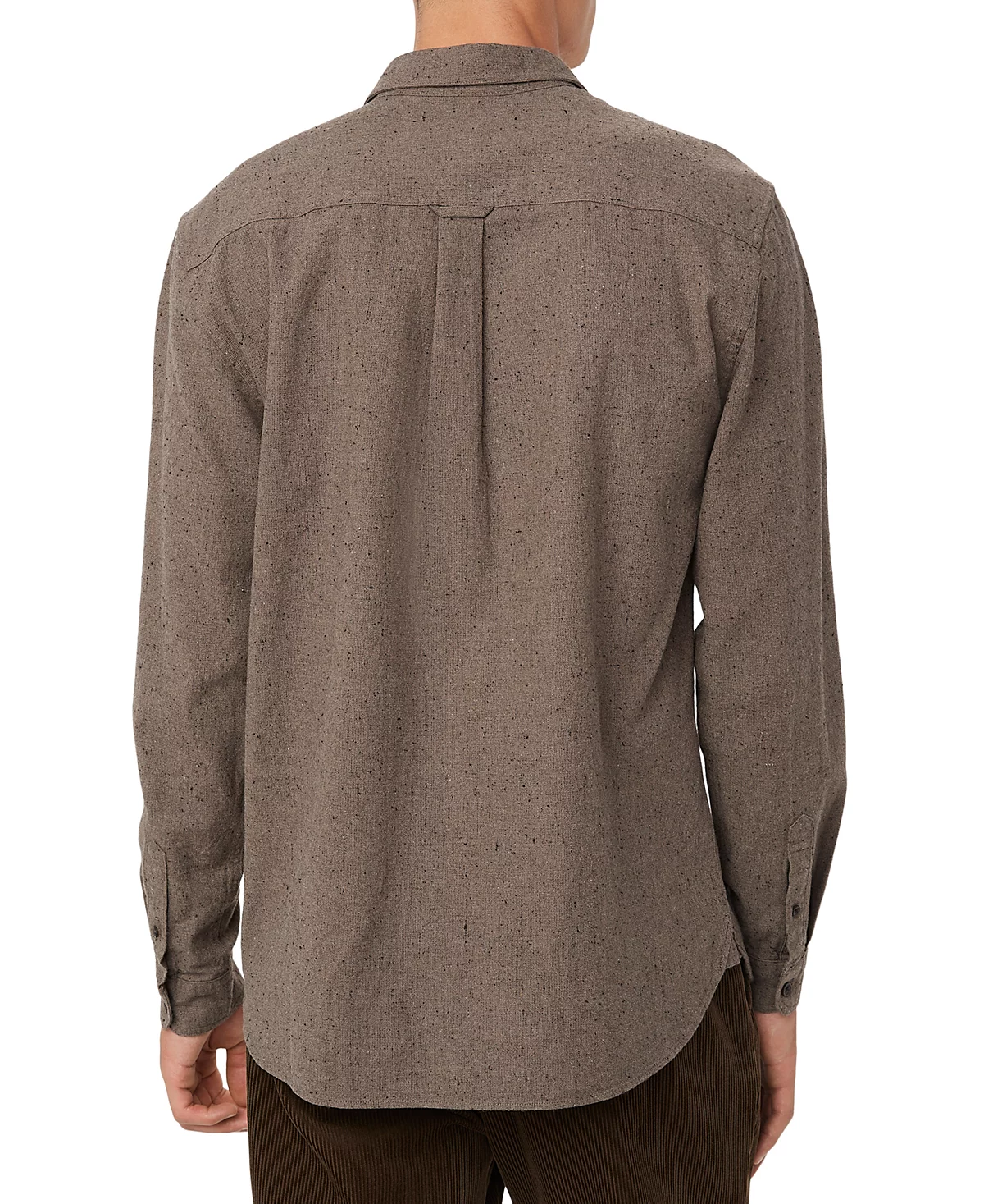 Мужская рубашка Frank And Oak в деревенском стиле свободного кроя с текстурой Нэпа на пуговицах Frank And Oak