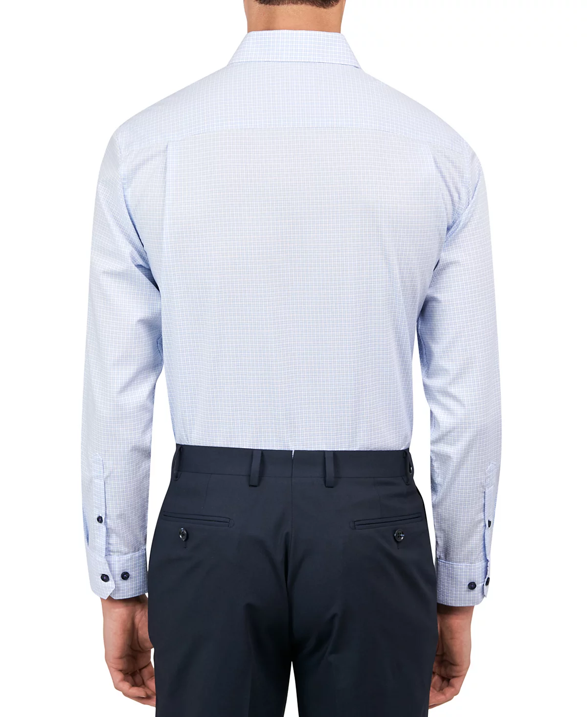 MICHELSONS OF LONDON Майклсонс оф Лондон Мужская рубашка в клетку Добби 15890₽