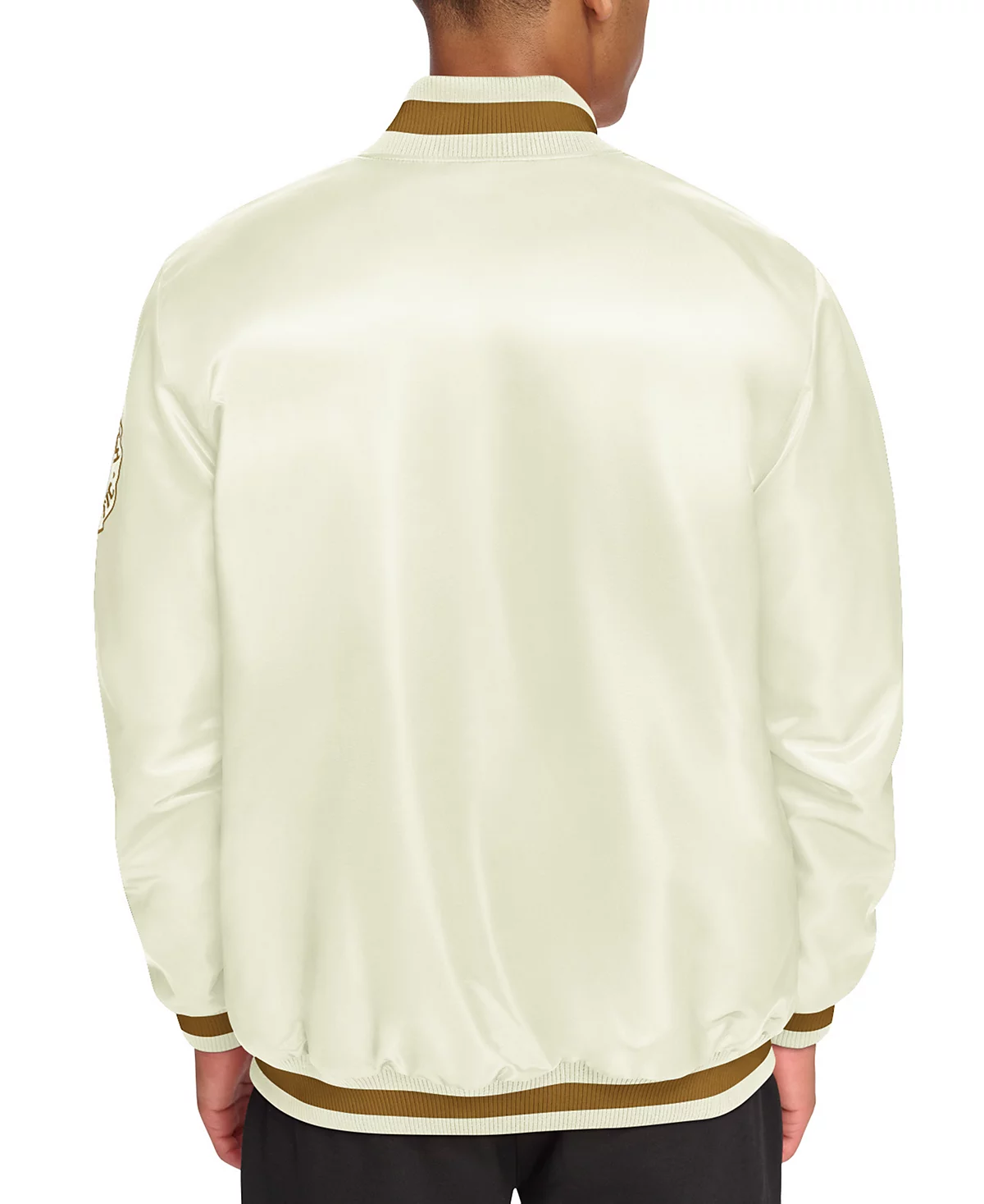 Мужская атласная университетская куртка-бомбер Starter Starter классического покроя 13690₽