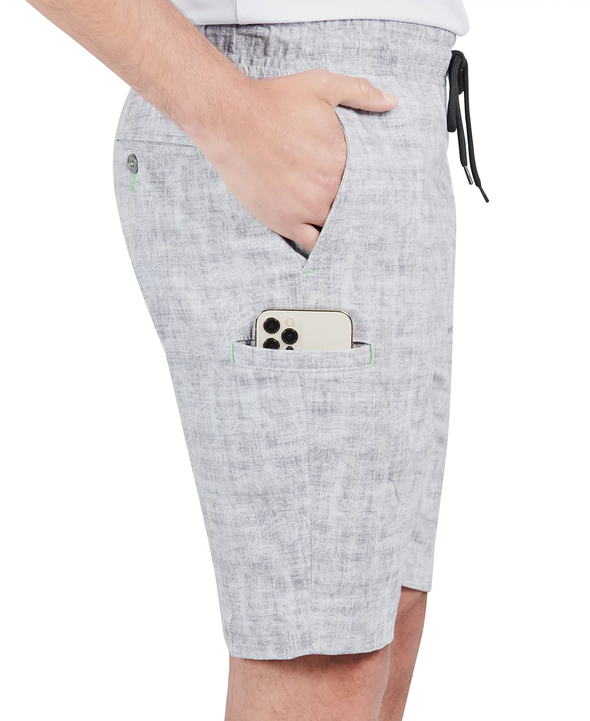 Society of Threads Мужские облегающие шорты на завязках с принтом Пейсли Society of Threads 11290₽