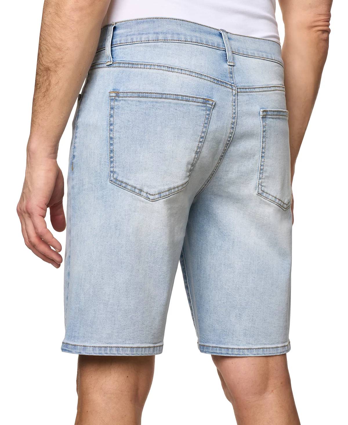 Джинсовые шорты Lazer Lazer Mens Draw Slim-Fit из стрейчевой ткани 9-1/2 дюйма