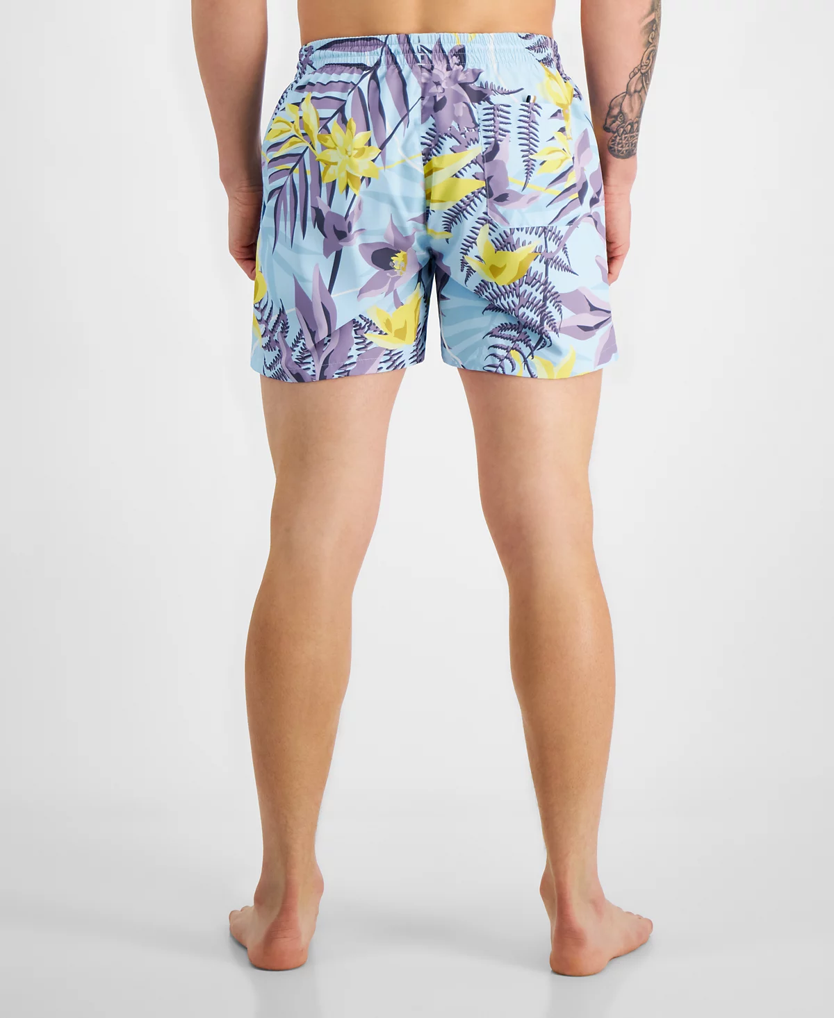 Мужские плавательные шорты Hugo Boss BOSS by Hugo Boss на подкладке 10990₽