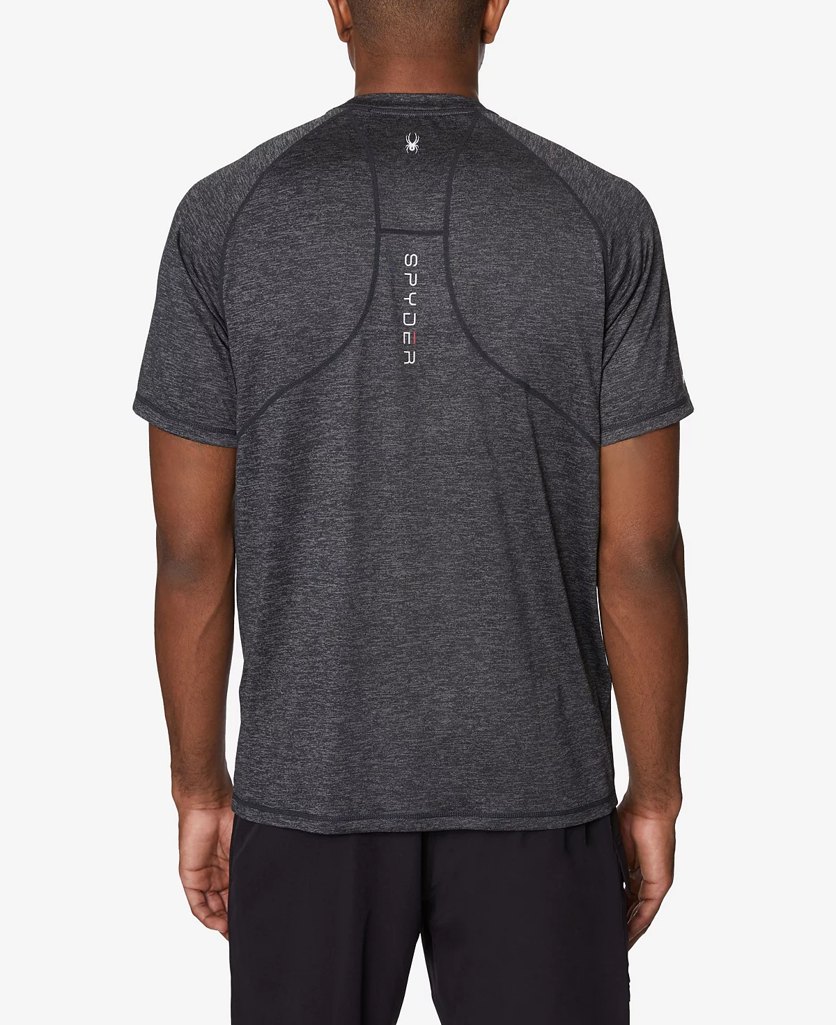 Spyder Мужская стандартная футболка Spyder с короткими рукавами Rashguard 4990₽