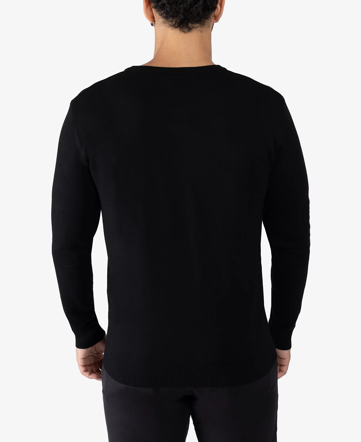 X-Ray Мужской базовый пуловер X-Ray с V-образным вырезом и свитером средней плотности 12890₽