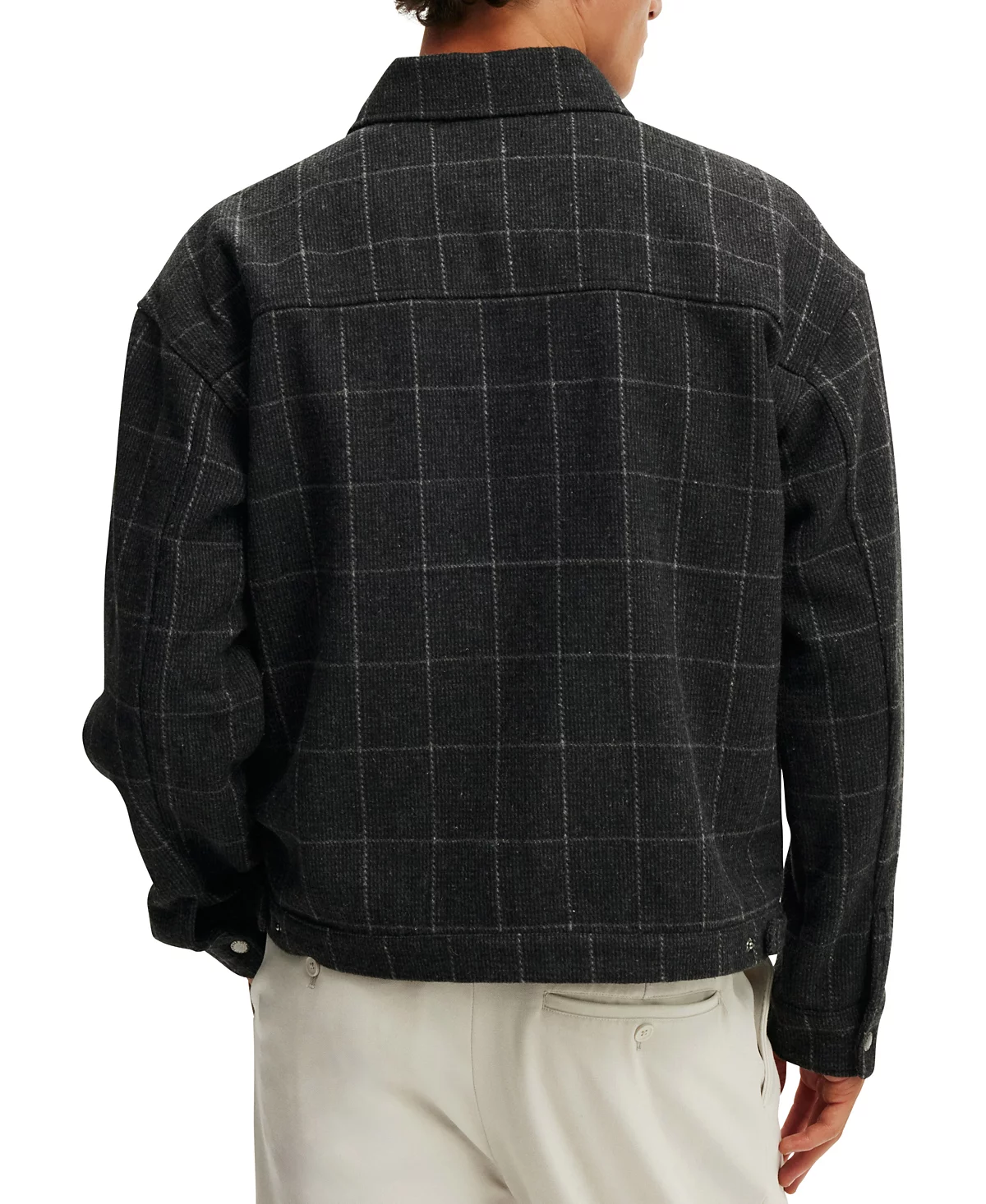 МУЖСКАЯ куртка Harrington ИЗ ХЛОПКА НА ХЛОПКЕ 17090₽