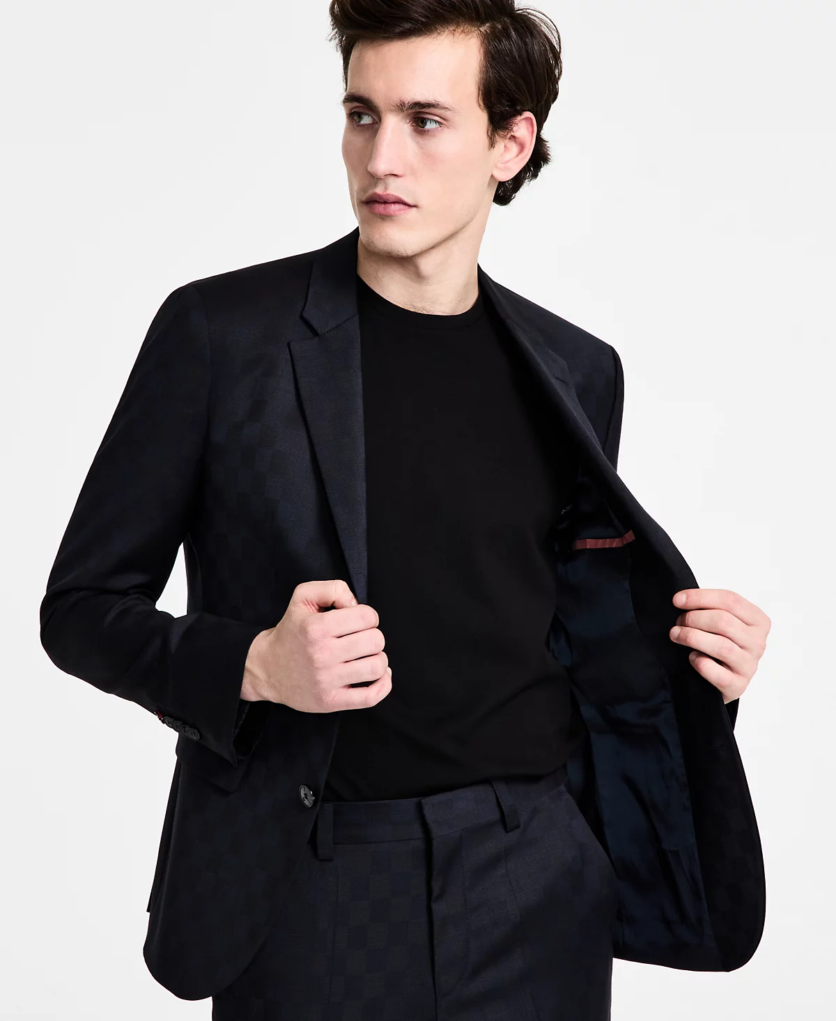 Hugo Boss Мужской раздельный костюм из смесовой шерсти современного кроя от Hugo by Hugo Boss 37690₽