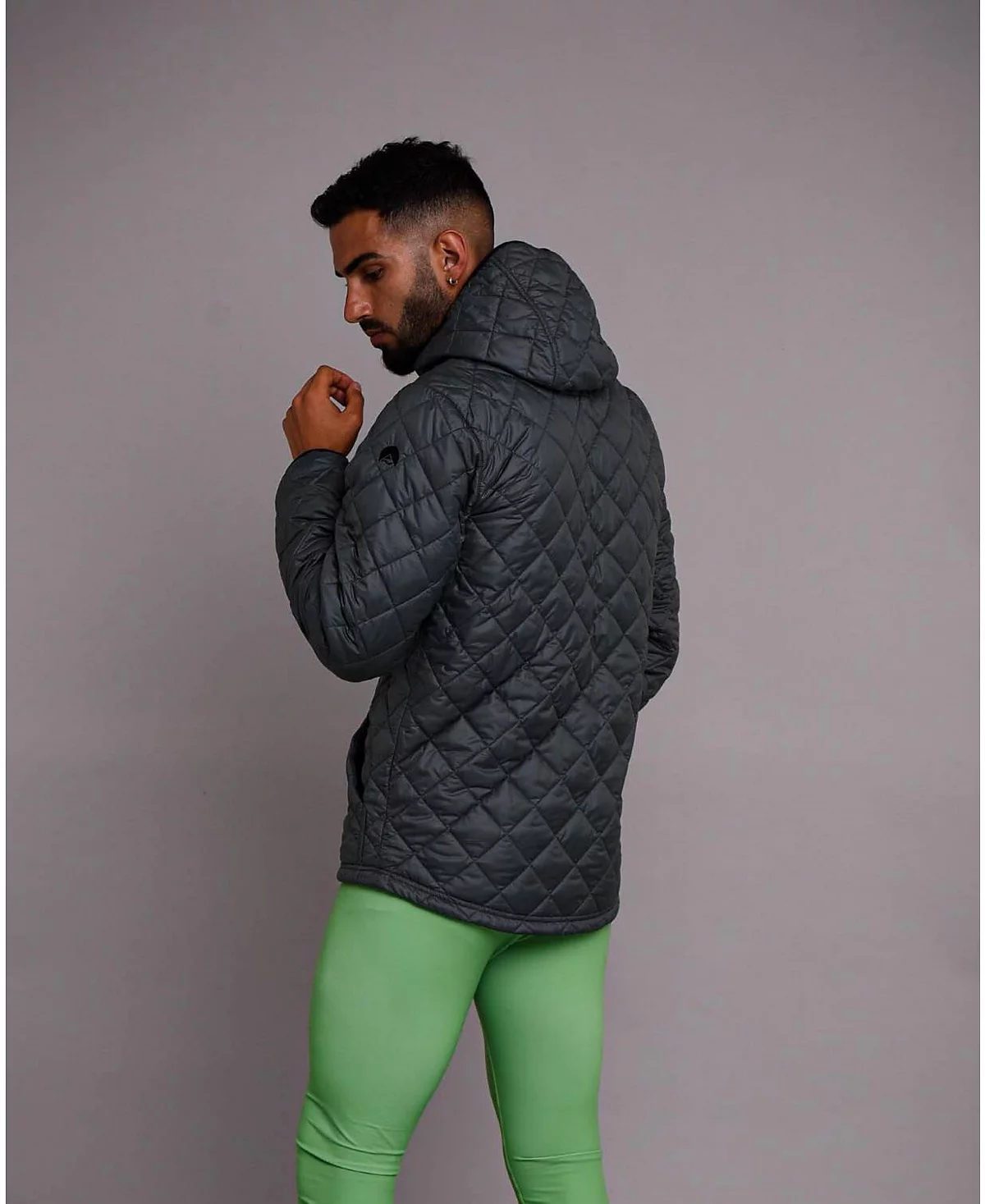 Мужская утепленная куртка OOSC OOSC серого цвета Glacier Thermolite