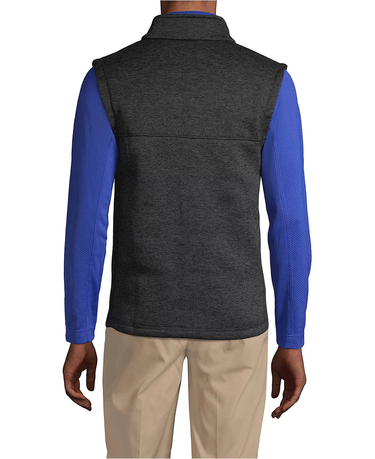 Лэндс-Энд мужской свитер Lands End флисовый жилет 9090₽