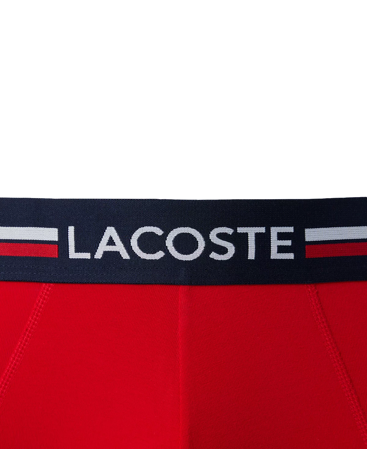 Lacoste Мужские трусы Lacoste в полоску с логотипом Lacoste, 3 шт.