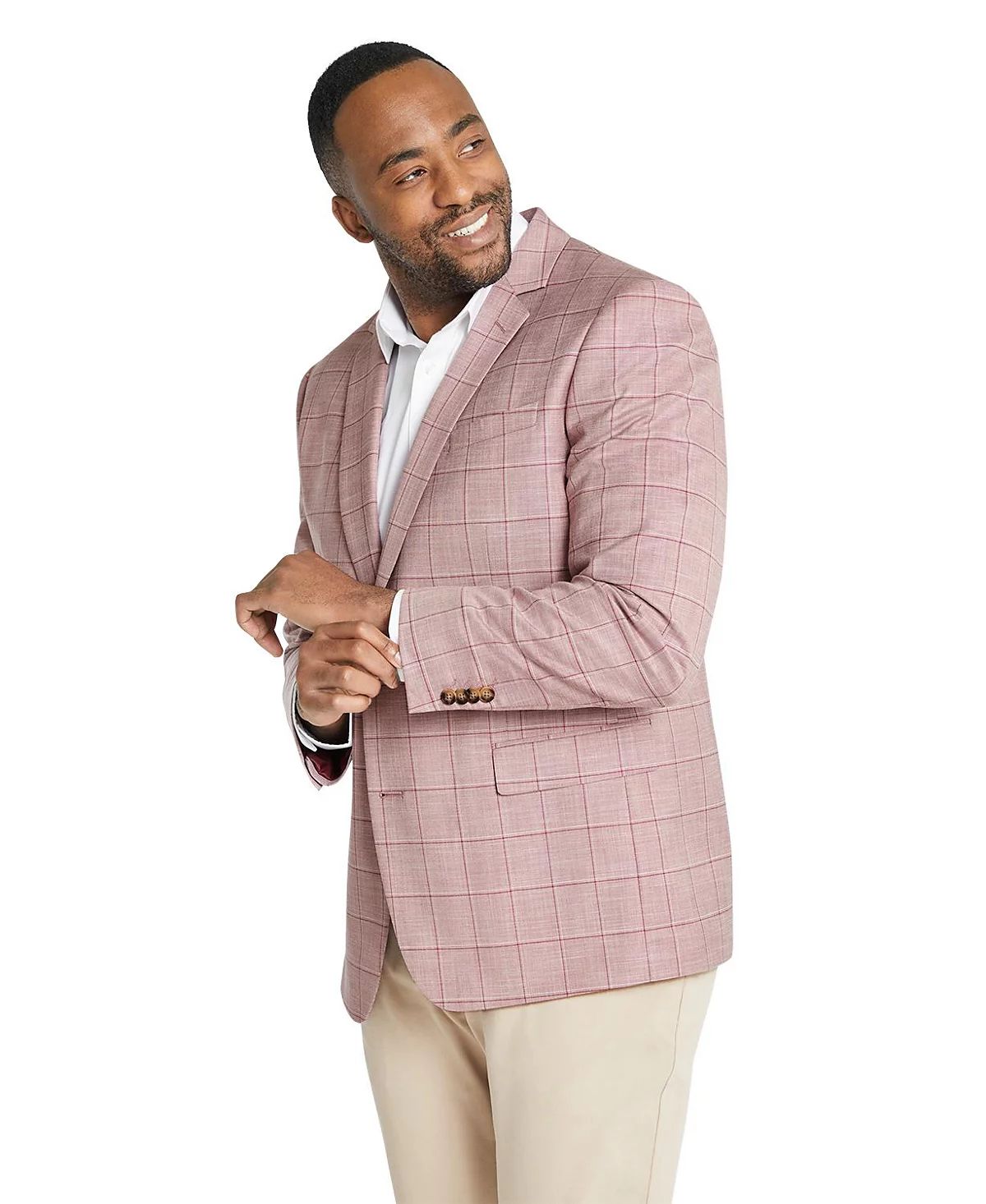 Джонни Бигг Johnny Bigg Мужской стрейчевый блейзер в голландскую клетку 34090₽