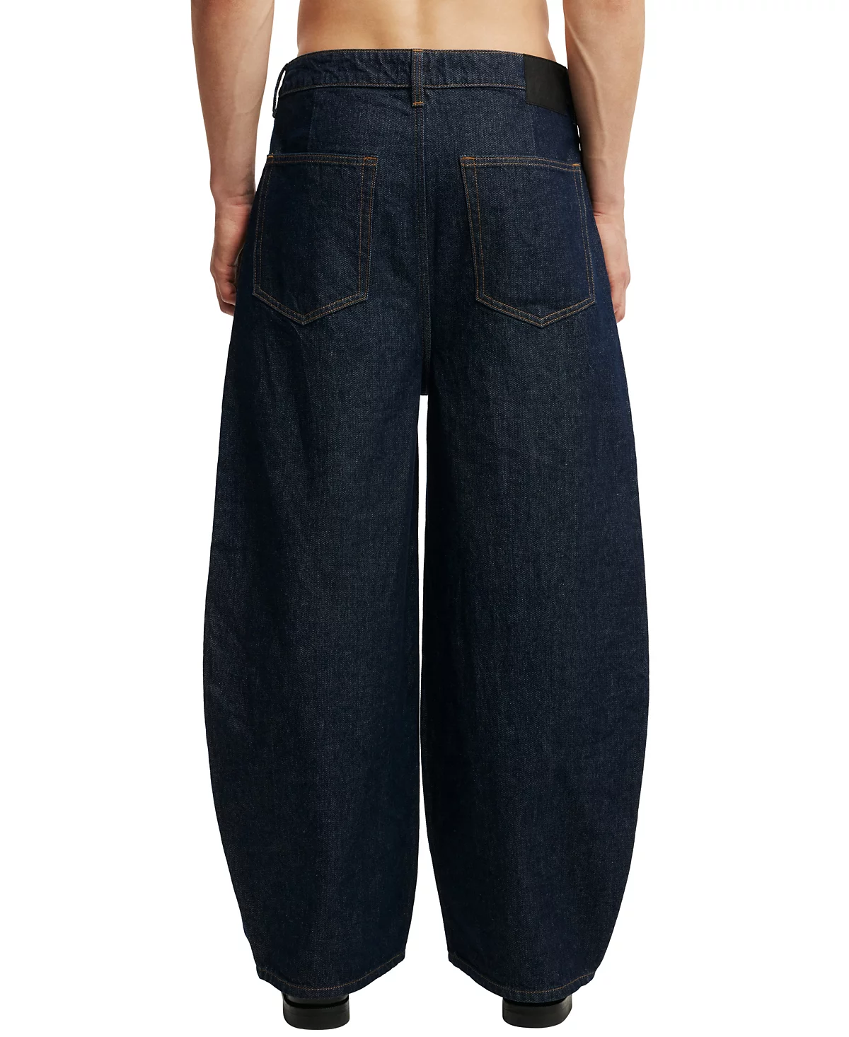 ХЛОПОК НА ХЛОПКЕ НА мужских мешковатых джинсах 15190₽