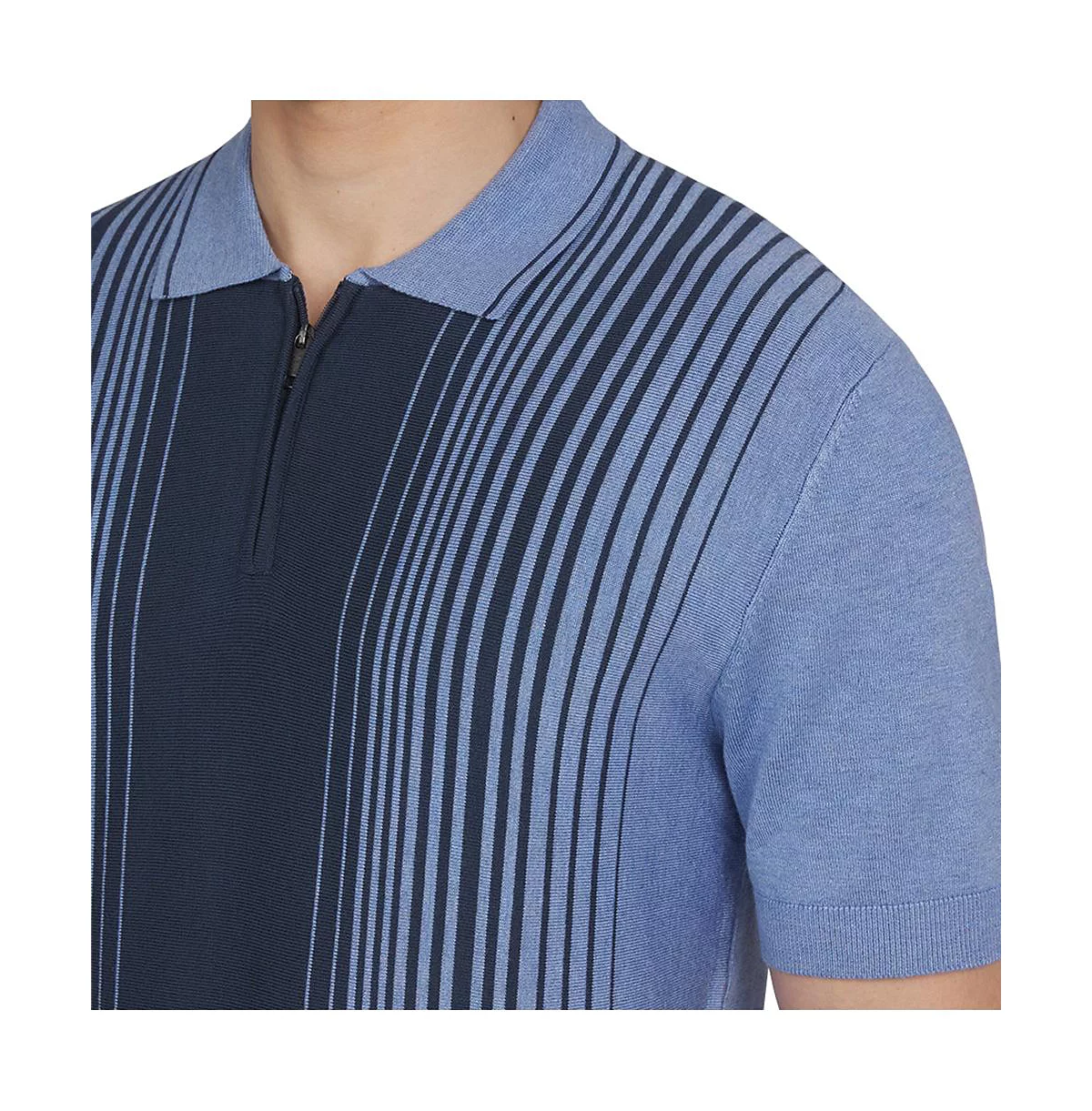 DKNY DKNY Мужской свитер-поло Gabe с застежкой-молнией на четверть дюйма 14990₽