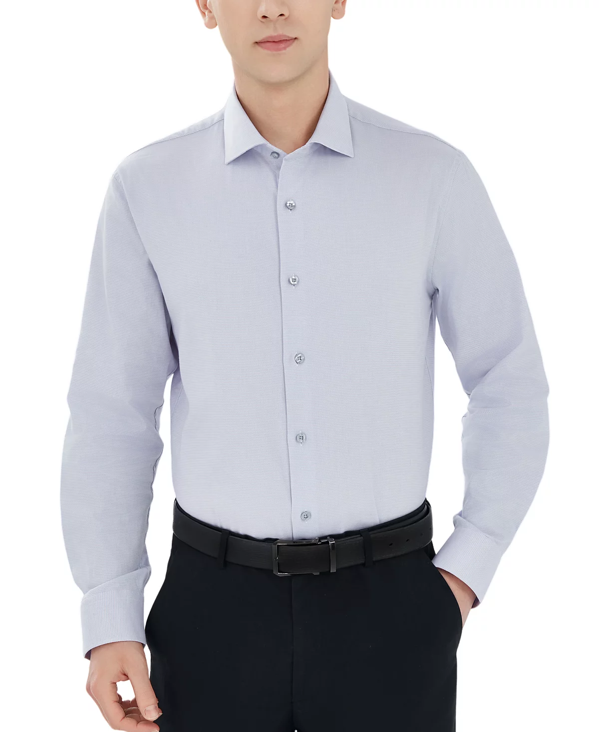 Perry Ellis Мужская рубашка Perry Ellis Royal Oxford на пуговицах спереди 13190₽