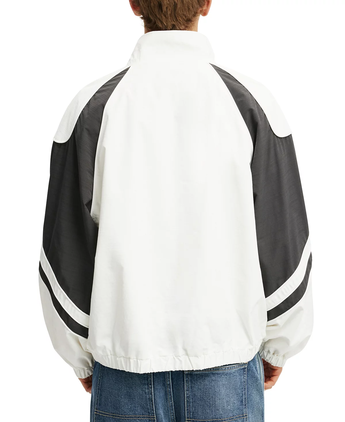 МУЖСКАЯ спортивная куртка с панелями ИЗ ХЛОПКА НА ХЛОПКЕ 20890₽