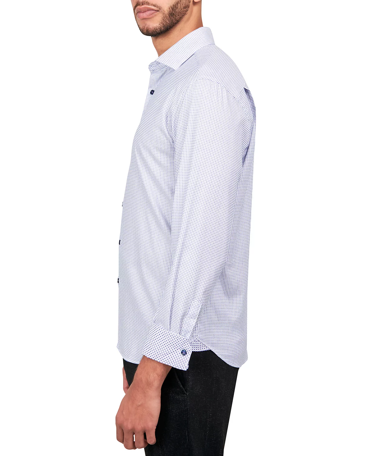 МАЙКЛСОНС ОФ ЛОНДОН Michelsons of London Мужская рубашка Dobby Square 15890₽