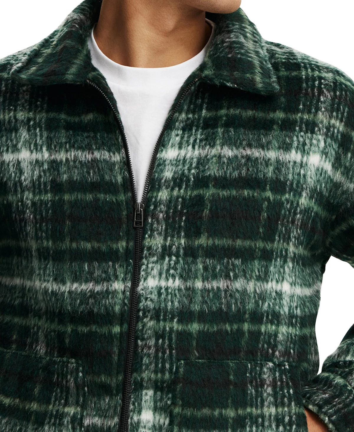 МУЖСКАЯ куртка Harrington ИЗ ХЛОПКА НА ХЛОПКЕ 15190₽