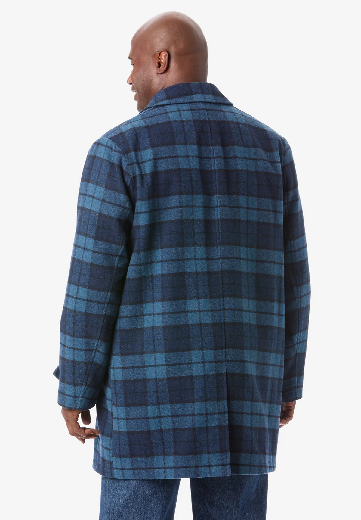 Шерстяное пальто KingSize KingSize для больших и высоких размеров 30490₽