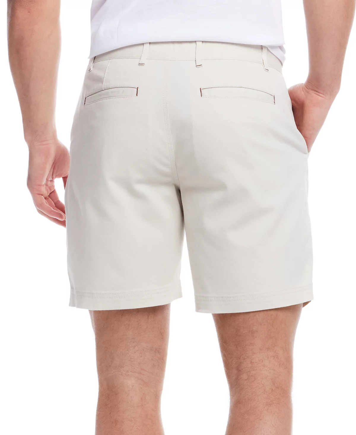 Всепогодные винтажные Всепогодные винтажные мужские шорты из эластичной саржи обычного покроя длиной 8 дюймов