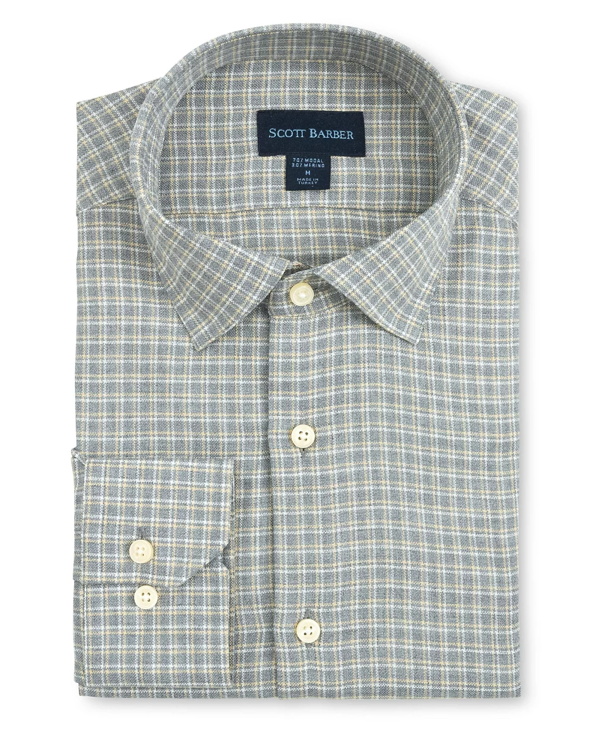 Плед Scott Barber с текстурой модала/мериноса