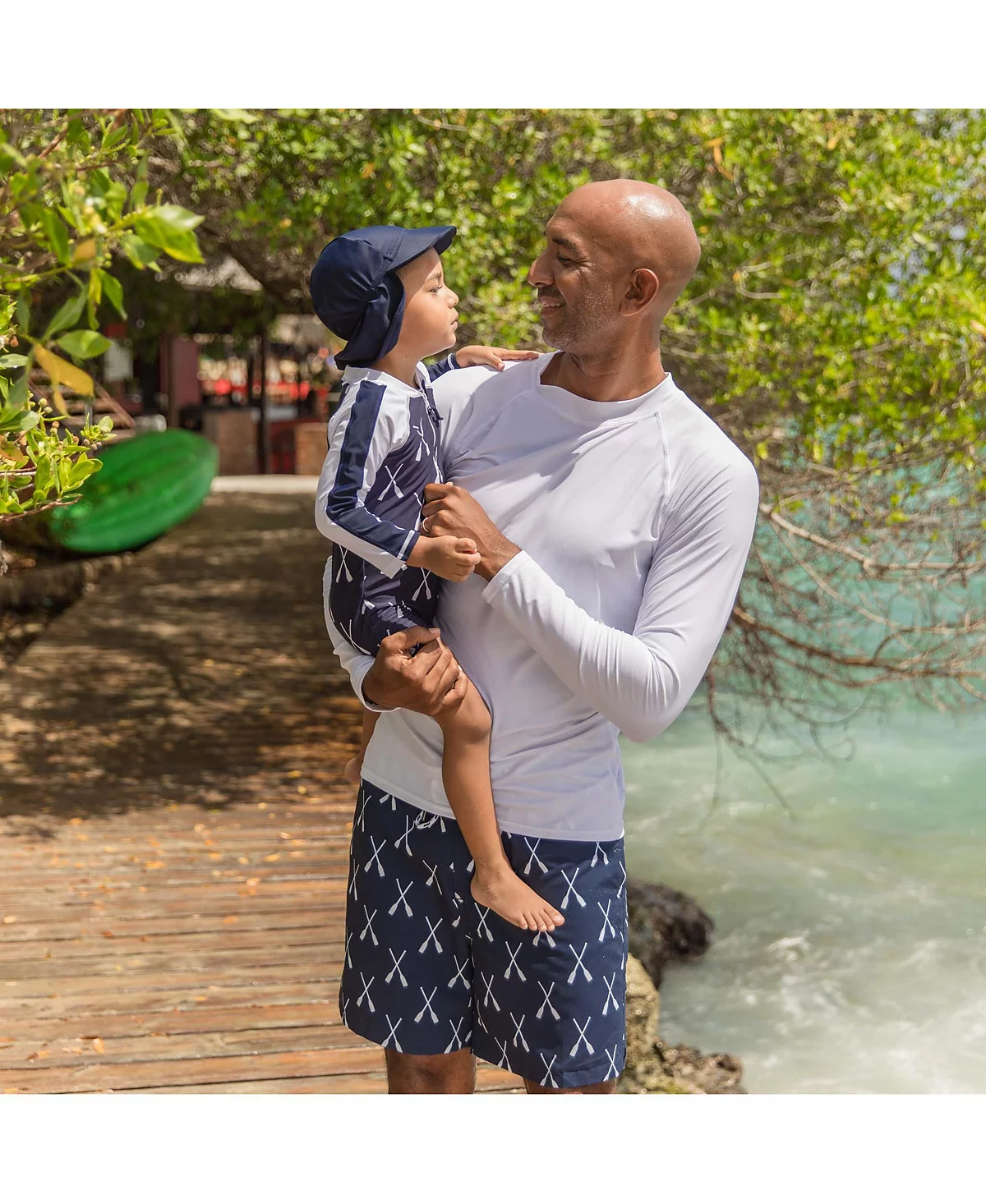 Мужская белая повязка на руку Snapper Rock LS Rash Top 14490₽