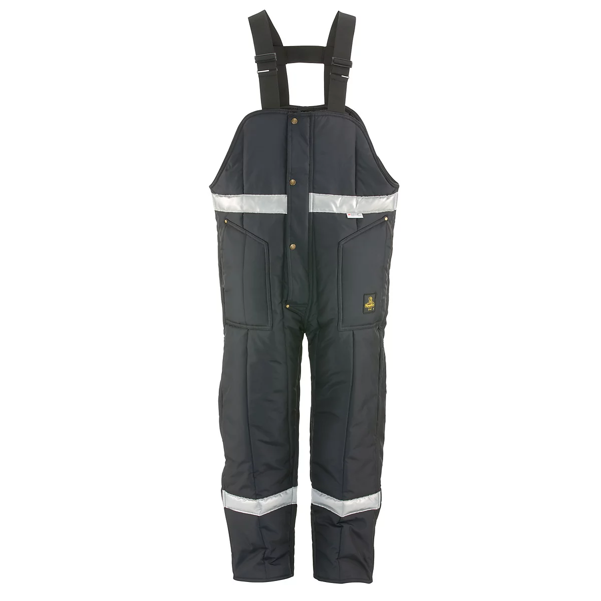 Спецодежда RefrigiWear Big & Tall из железного туфа с улучшенной видимостью, Светоотражающий утепленный комбинезон с высоким нагрудником