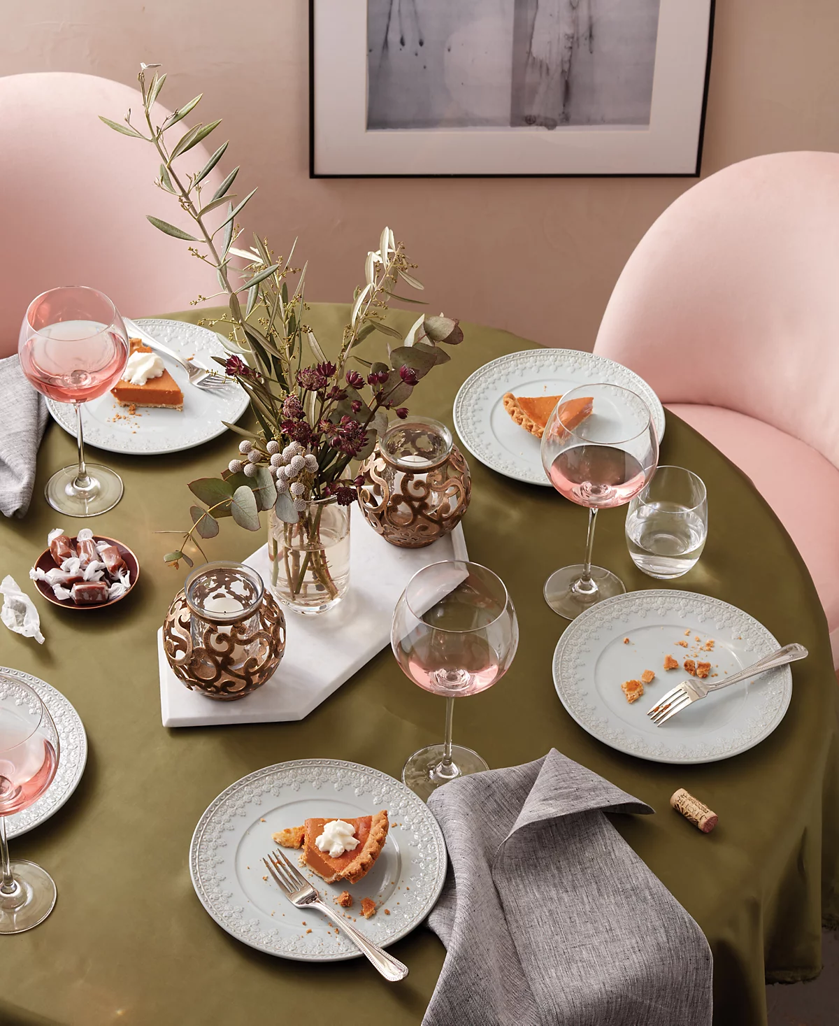 Ленокс Lenox Chelse Muse Fleur, 12 шт. Набор посуды, сервиз на 4 персоны