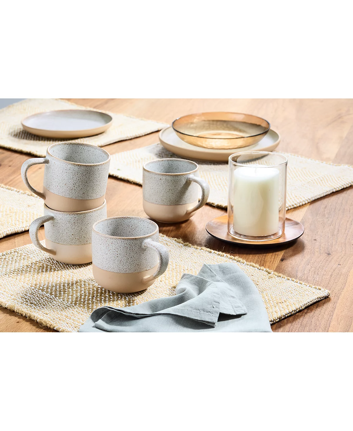 Глиняные кружки Oake Oake, набор из 4 штук, эксклюзивно в Macys