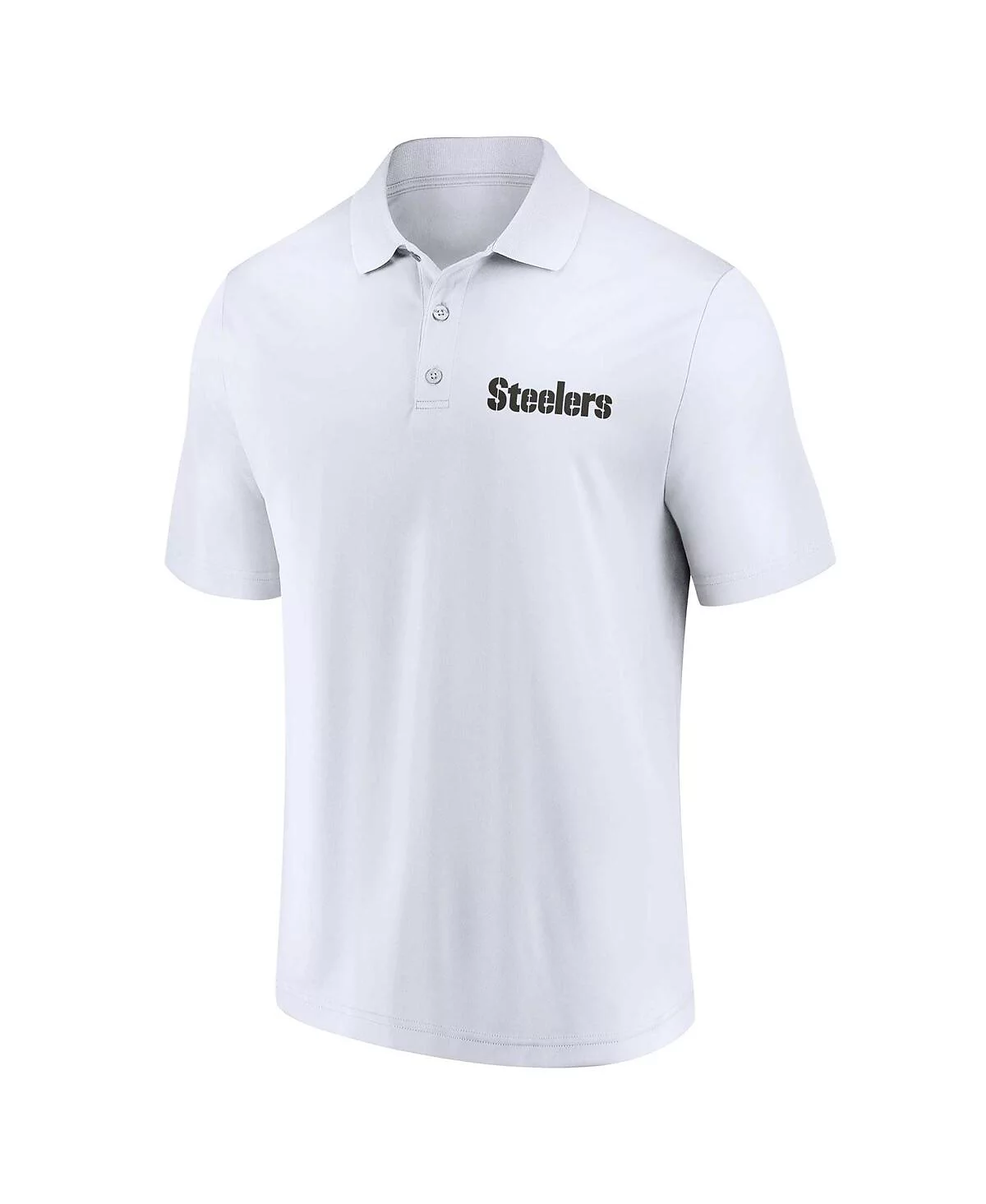 Комплект из двух футболок поло Fanatics Mens Fanatics Белый черный Pittsburgh Steelers Lockup 12790₽