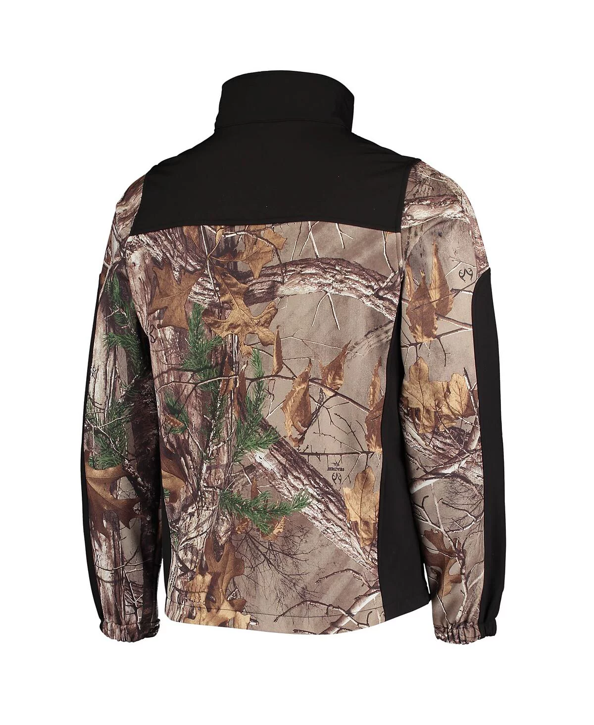 Мужская камуфляжная куртка Dunbrooke Realtree Camo, черная, Los Angeles Chargers Circle Hunter Softshell на молнии