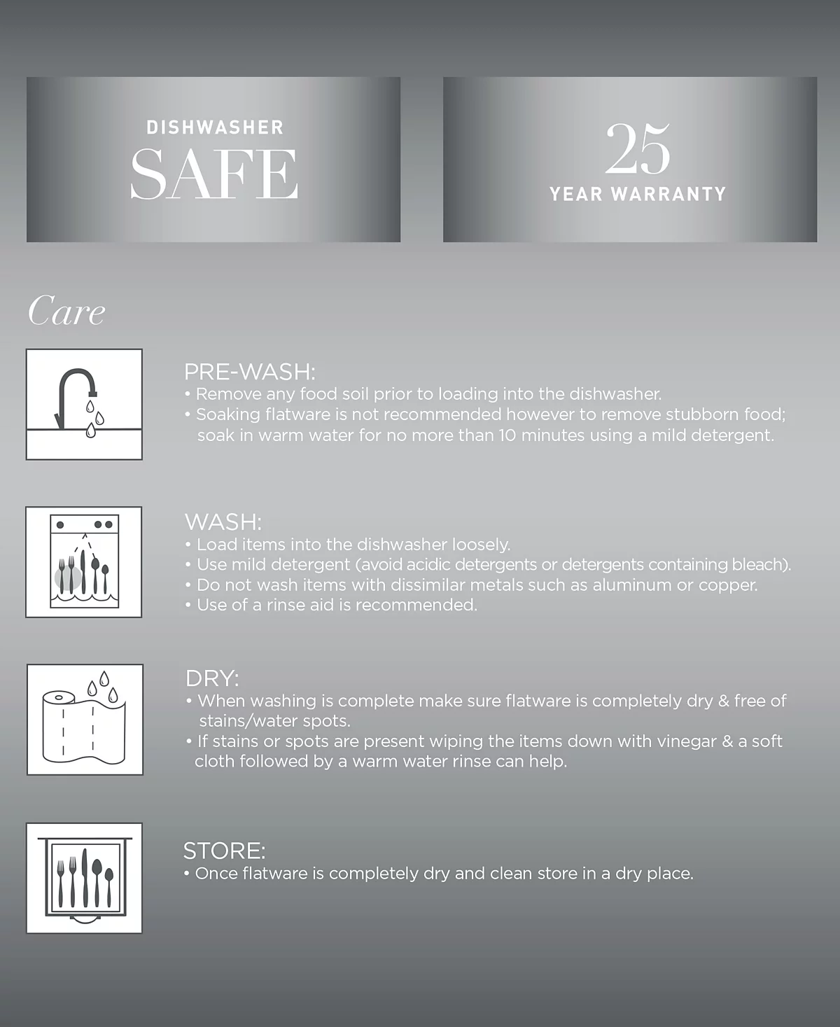 Cambridge Silversmiths Набор столовых приборов Cambridge Silversmiths Дамарис из атласного шампанского 20 предметов 22090₽