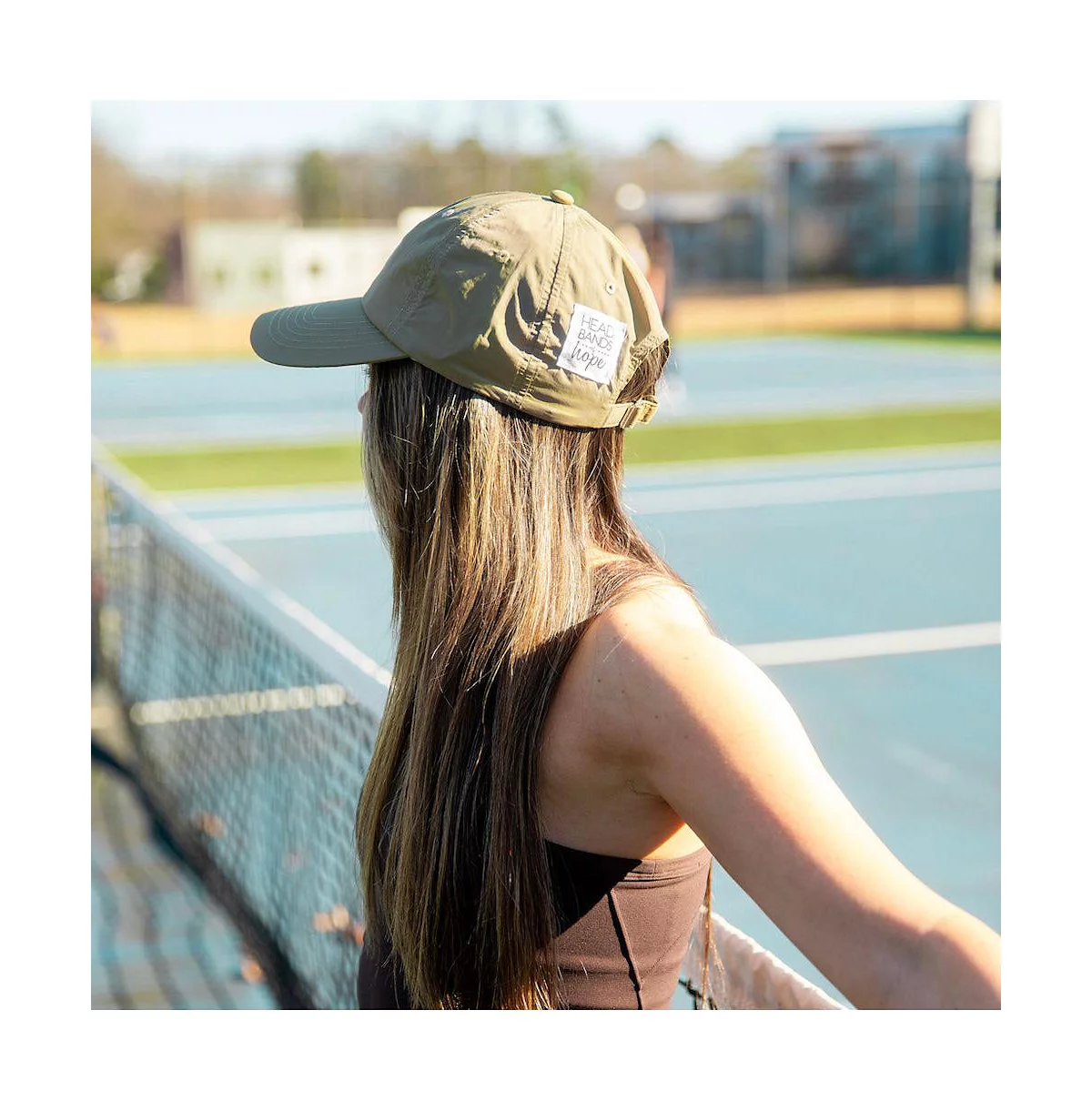 Регулируемая шапка для бега унисекс Headbands of Hope - Темно-коричневая 3890₽